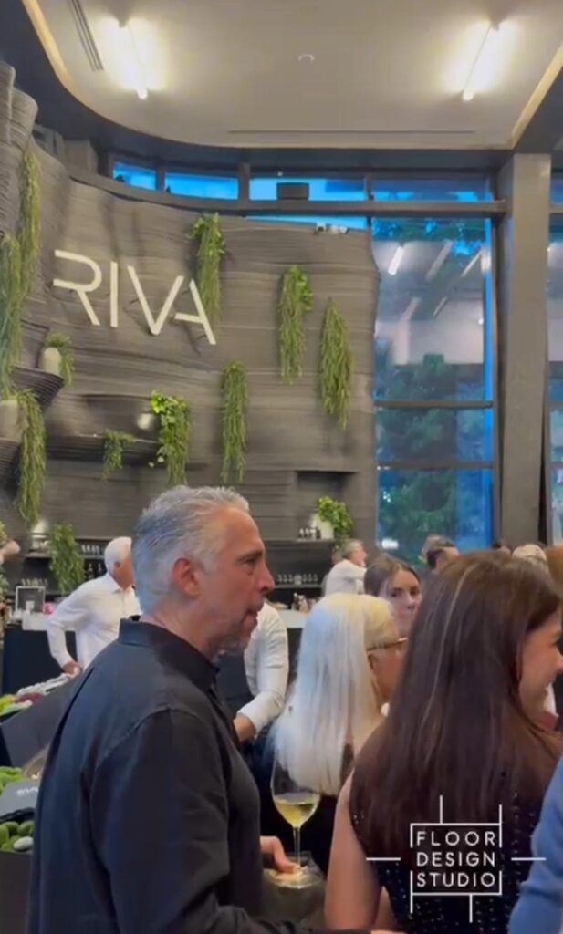 Floor Design at Riva’s Miami Flagship Opening